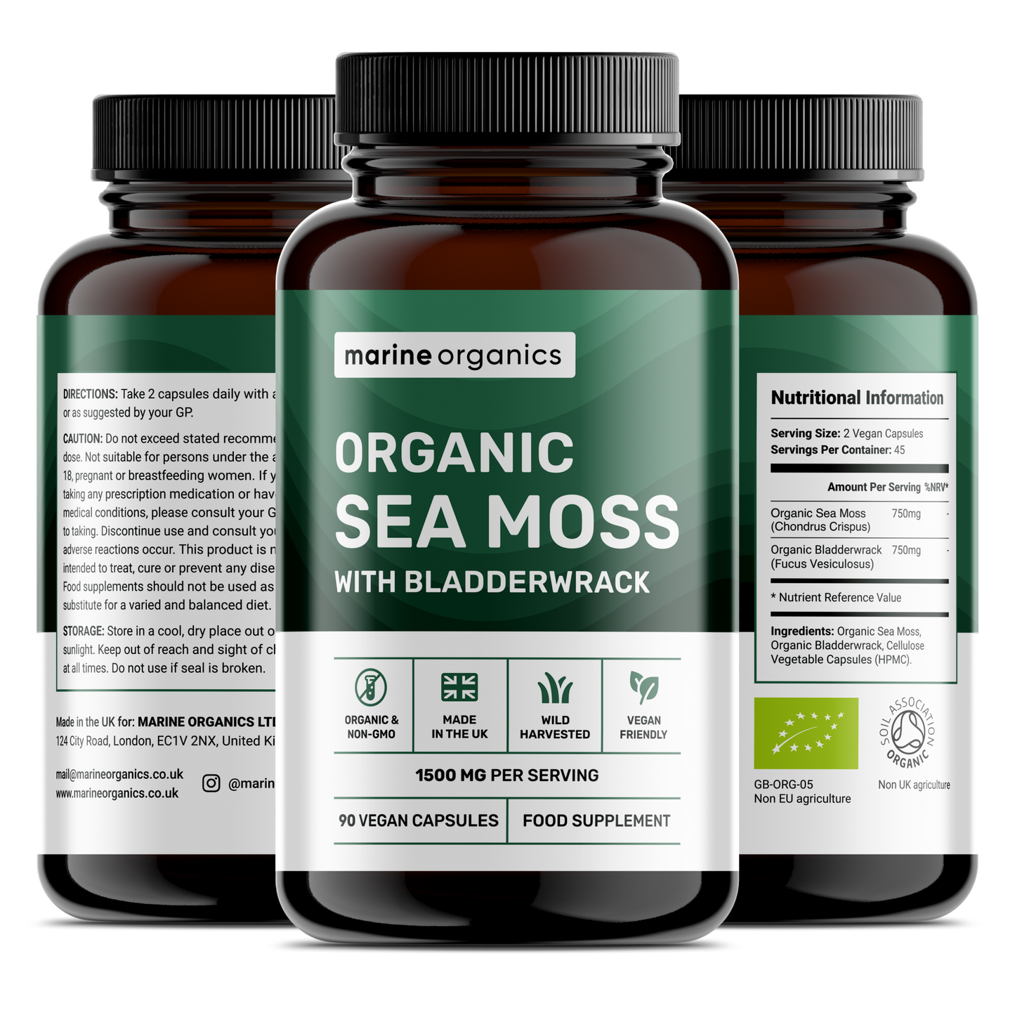 Organic Sea Moss & Bladderwrack - Core Blend