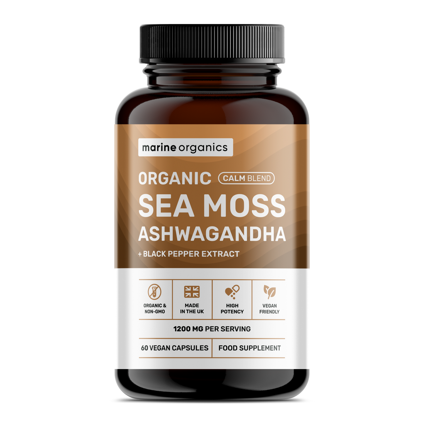 Organic Sea Moss & Ashwagandha - Calm Blend