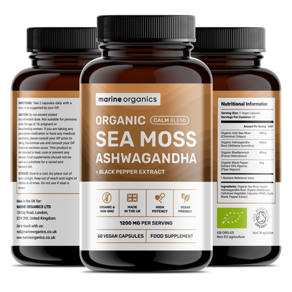 Organic Sea Moss & Ashwagandha - Calm Blend