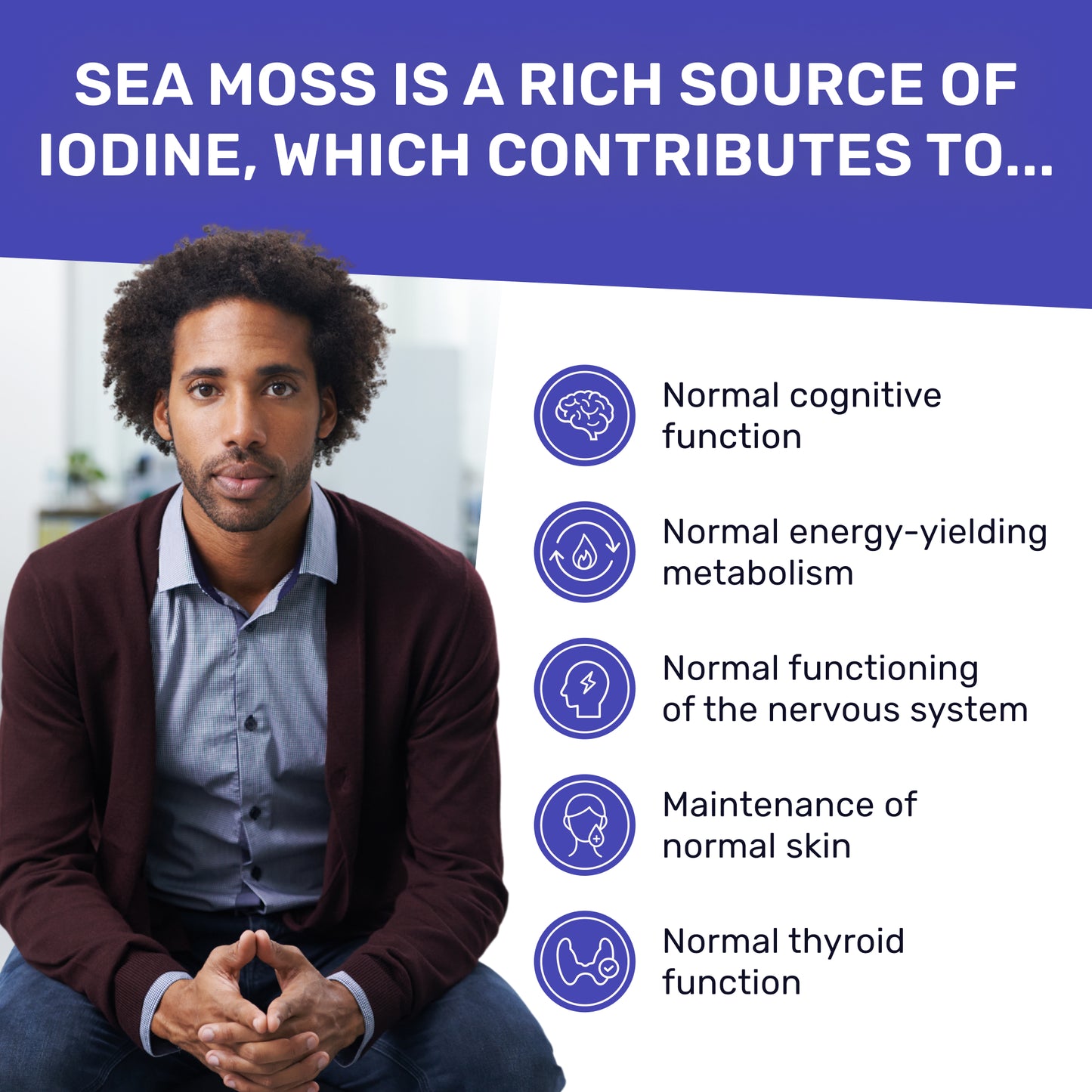 Organic Sea Moss & Lion's Mane - Focus Blend